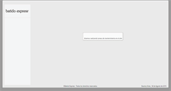 Desktop Screenshot of batidoexpress.com